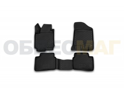 Коврики 3D в салон полиуретан 4 штуки Element для Kia Ceed 2006-2012