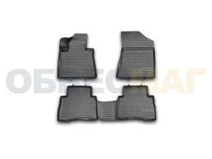 Коврики 3D в салон Element полиуретан 4 штуки на Kia Sorento № NLC.3D.25.46.210h