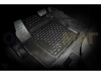 Коврики 3D в салон полиуретан 4 штуки Element для Land Rover Freelander 2 2012-2014