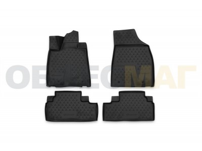 Коврики 3D в салон полиуретан 4 штуки Element для Lexus RX-270/350 2009-2012