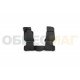 Коврики 3D в салон полиуретан 4 штуки Element для Mercedes-Benz C-Class W205 2014-2021