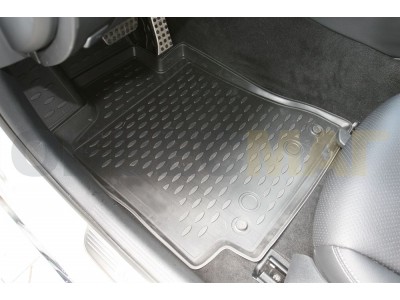 Коврики 3D в салон полиуретан 4 штуки Element для Mercedes-Benz C-Class W205 2014-2021