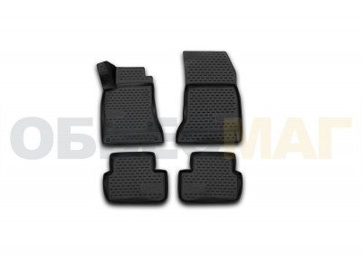 Коврики 3D в салон полиуретан 4 штуки Element для Mercedes-Benz B-Class W246 2011-2018