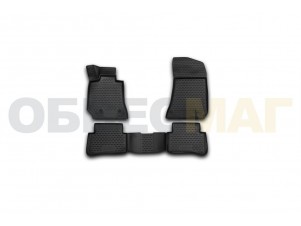 Коврики 3D в салон Element полиуретан 4 штуки на Mercedes-Benz E-Class W212 № NLC.3D.34.42.210k