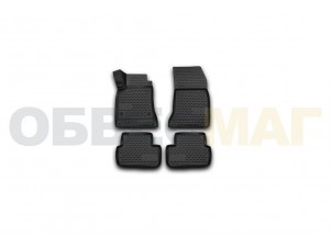 Коврики 3D в салон Element полиуретан 4 штуки на Mercedes-Benz GLA-class № NLC.3D.34.45.210k