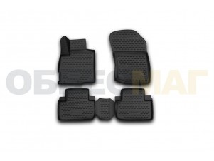 Коврики 3D в салон Element полиуретан 4 штуки для 4х2 на Mitsubishi Outlander № NLC.3D.35.28.210