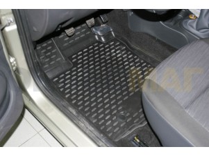 Коврики 3D в салон Element полиуретан 4 штуки на Renault Logan № NLC.3D.41.05.210k