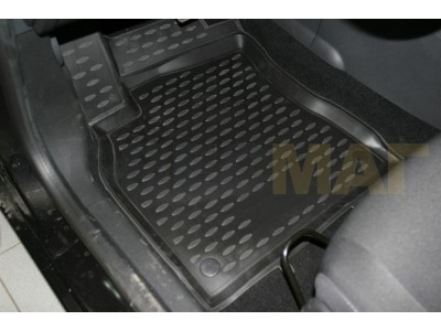 Коврики 3D в салон полиуретан 4 штуки Element для Renault Fluence 2010-2017