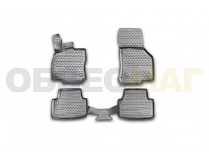 Коврики 3D в салон Element полиуретан 4 штуки на Skoda Octavia A7 № NLC.3D.45.16.210k