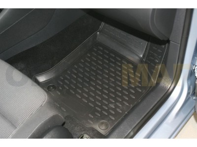 Коврики 3D в салон полиуретан 4 штуки Element для Volkswagen Golf 6 2009-2012