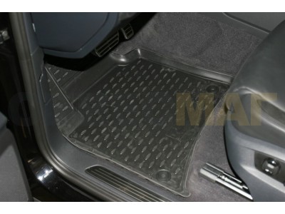 Коврики 3D в салон полиуретан 4 штуки Element для Volkswagen Touareg 2010-2017