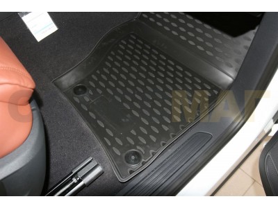 Коврики 3D в салон полиуретан 4 штуки Element для Volkswagen Touareg 2010-2017