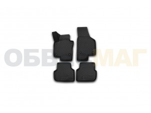 Коврики 3D в салон Element полиуретан 4 штуки на Volkswagen Jetta № NLC.3D.51.35.210kh