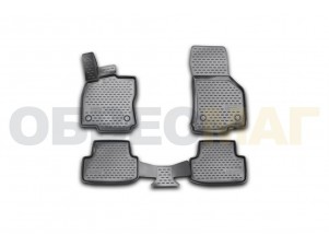 Коврики 3D в салон Element полиуретан 4 штуки на Volkswagen Golf 7 № NLC.3D.51.44.210k