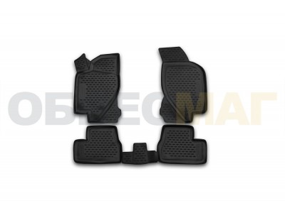 Коврики 3D в салон полиуретан 4 штуки Element для Datsun on-DO 2013-2021