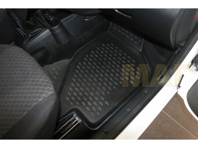 Коврики 3D в салон полиуретан 4 штуки Element для Datsun on-DO 2013-2021