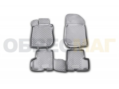 Коврики в салон полиуретан 4 штуки Element для Renault Logan 2004-2015