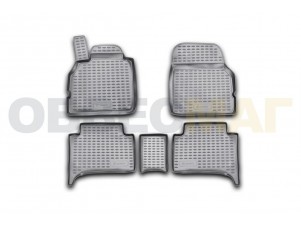 Коврики в салон Element полиуретан 5 штук на Renault Scenic 2 № NLC.41.09.210