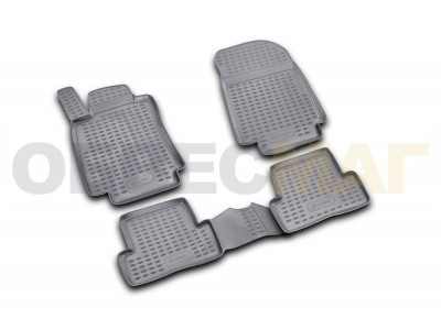 Коврики в салон полиуретан 4 штуки Element для Renault Clio 3 2005-2012