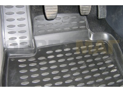 Коврики в салон полиуретан 4 штуки Element для Renault Clio 3 2005-2012