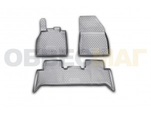 Коврики в салон Element полиуретан 3 штуки на Renault Scenic 3 № NLC.41.23.210k