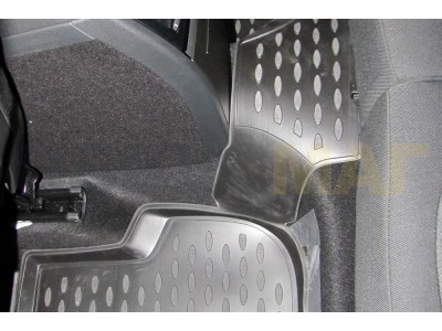 Коврики в салон полиуретан 4 штуки Element для Skoda Yeti 2009-2018