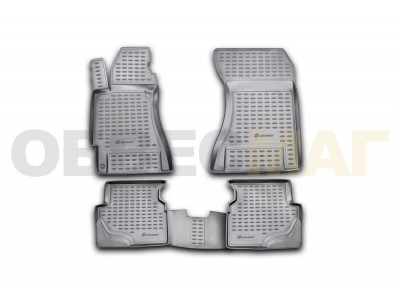 Коврики в салон полиуретан 4 штуки Element для Subaru Forester 2002-2008