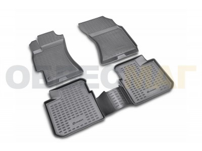 Коврики в салон полиуретан 4 штуки Element для Subaru Outback 2003-2009