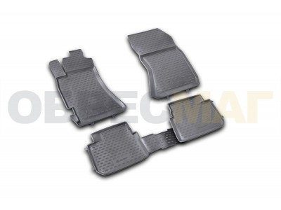Коврики в салон полиуретан 4 штуки Element для Subaru Forester 2008-2013