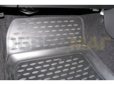 Коврики в салон полиуретан 4 штуки Element для Subaru Impreza 2000-2007