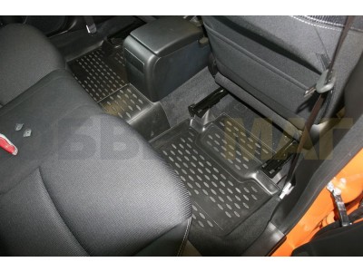 Коврики в салон полиуретан 4 штуки Element для Subaru XV 2011-2017