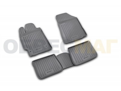Коврики в салон полиуретан 4 штуки Element для Toyota Camry 2006-2011