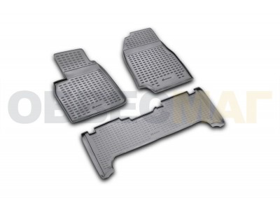 Коврики в салон полиуретан 3 штуки Element для Toyota Land Cruiser 100 1998-2007