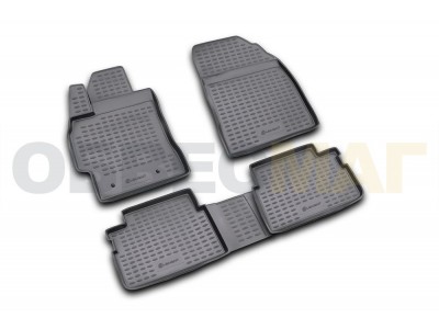Коврики в салон полиуретан 4 штуки Element для Toyota Auris 2007-2012