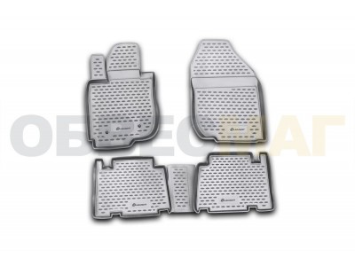 Коврики в салон полиуретан 4 штуки Element для Toyota RAV4 Длинная база 2006-2013