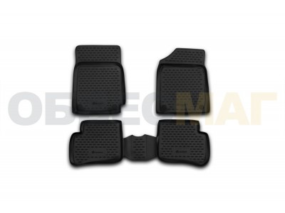 Коврики в салон полиуретан 4 штуки Element для Toyota Vitz 1998-2005
