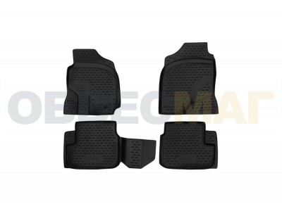 Коврики в салон полиуретан 4 штуки Element для Toyota RAV4 2000-2005