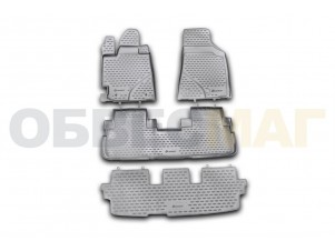 Коврики в салон Element полиуретан 4 штуки на Toyota Highlander № NLC.48.50.210kh