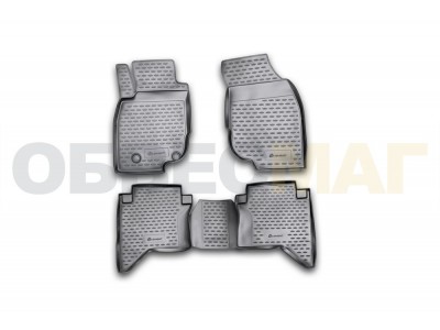 Коврики в салон полиуретан 4 штуки Element для Toyota Hilux 2011-2015