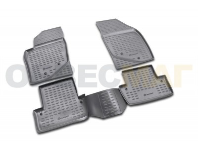 Коврики в салон полиуретан 4 штуки Element для Volvo S60 2000-2009