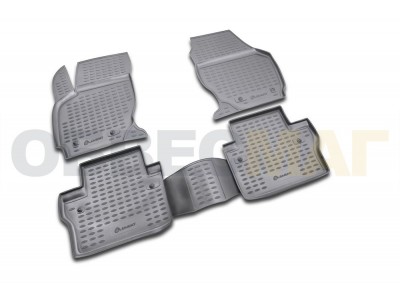 Коврики в салон полиуретан 4 штуки Element для Volvo S80 2006-2021