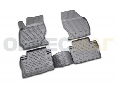 Коврики в салон полиуретан 4 штуки Element для Volvo XC70 2007-2016