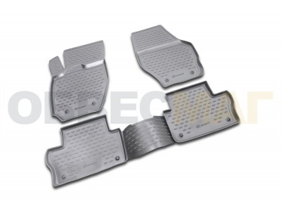 Коврики в салон полиуретан 4 штуки Element для Volvo XC60 2008-2017