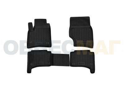 Коврики в салон полиуретан 4 штуки Element для Volkswagen Touareg 2002-2010 NLC.51.01.210