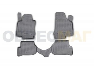 Коврики в салон полиуретан 4 штуки Element для Volkswagen Golf 5 2003-2009