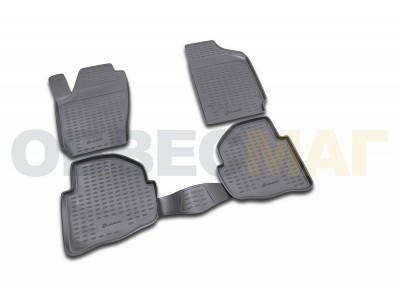 Коврики в салон полиуретан 4 штуки Element для Volkswagen Polo 2002-2009