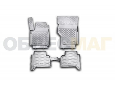 Коврики в салон полиуретан 4 штуки Element для Volkswagen Amarok 2010-2021