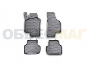 Коврики в салон Element полиуретан 4 штуки на Volkswagen Jetta № NLC.51.35.210kh