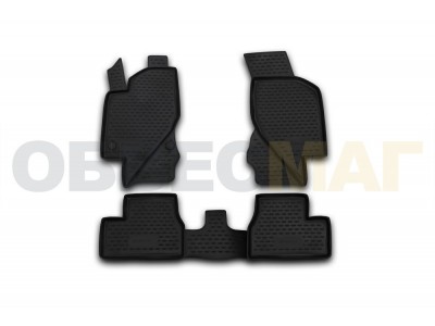 Коврики в салон полиуретан 4 штуки Element для Lada Granta 2011-2021