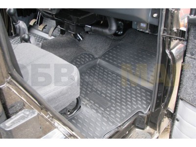 Коврики в салон полиуретан 3 штуки Element для УАЗ 3151 Hunter 2003-2021